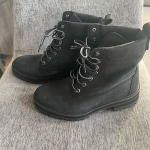 Black Timberland Courmayer Valley Boot 8.5 Women